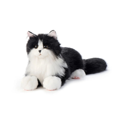3lbs Tuxedo Handcrafted Weighted Plush – Realistic Companion Cat for Adults