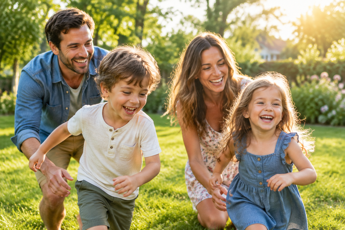 Homepage Hero - Outdoor Family Moment